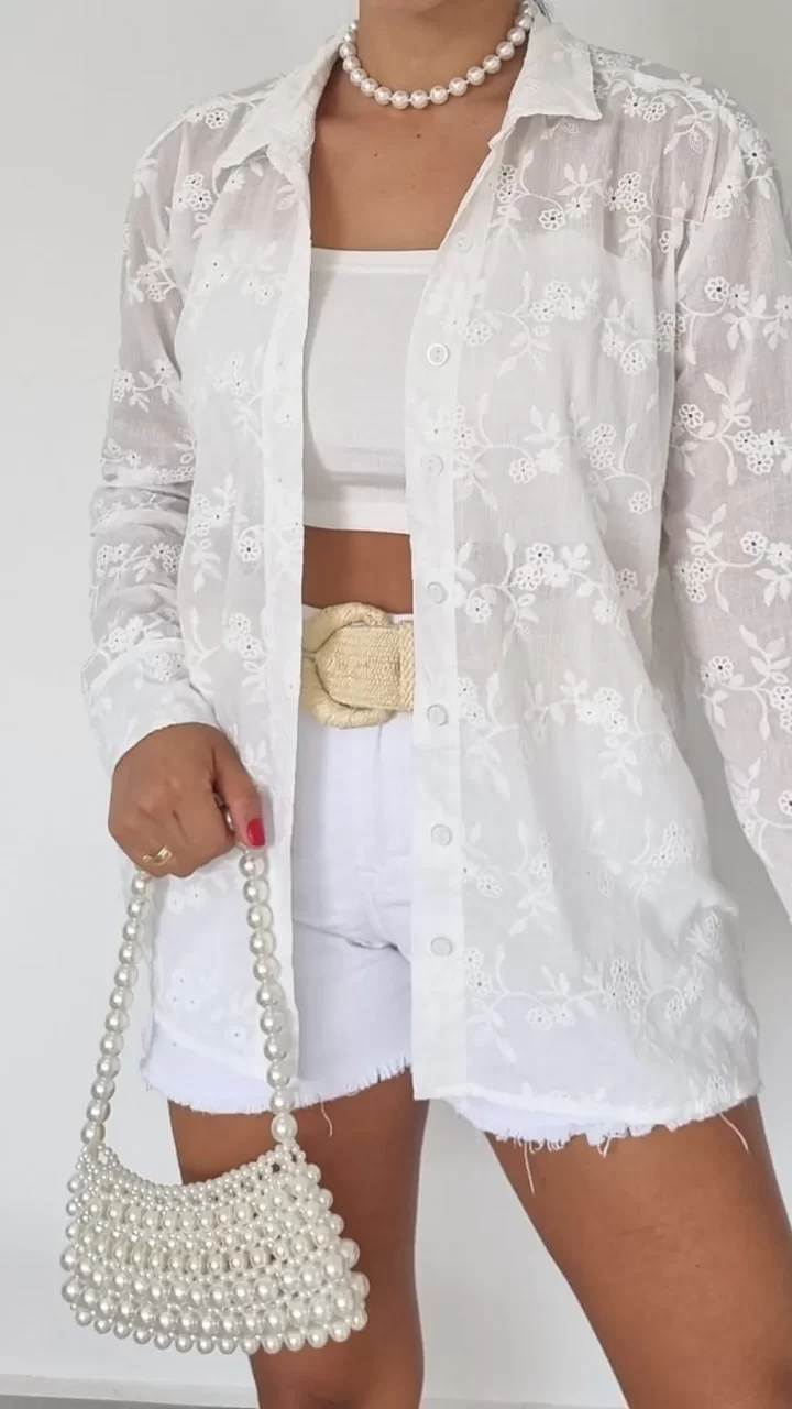 CAMISERA HOJALILLO MANGA LARGA