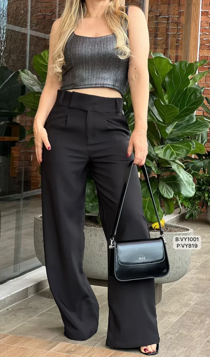 PANTALON PRENCES NEGRO - Imagen 2