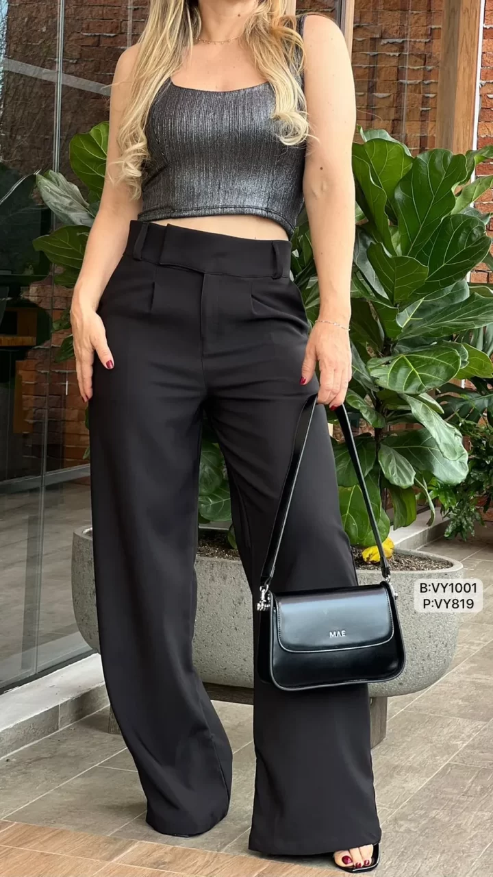 PANTALON PRENCES NEGRO