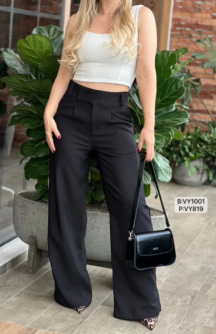 PANTALON PRENCES NEGRO