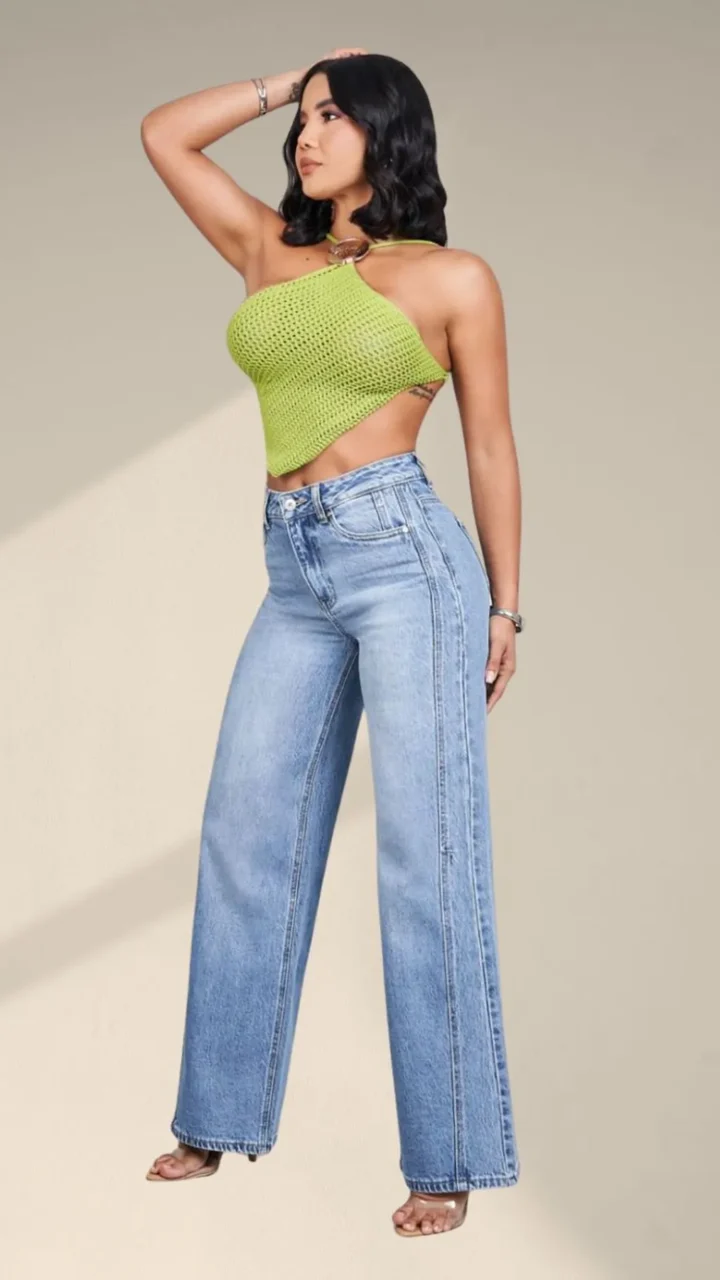 PANTALÓN JEAN WIDE LEG
