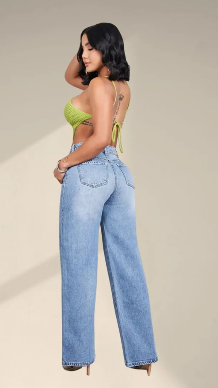 PANTALÓN JEAN WIDE LEG