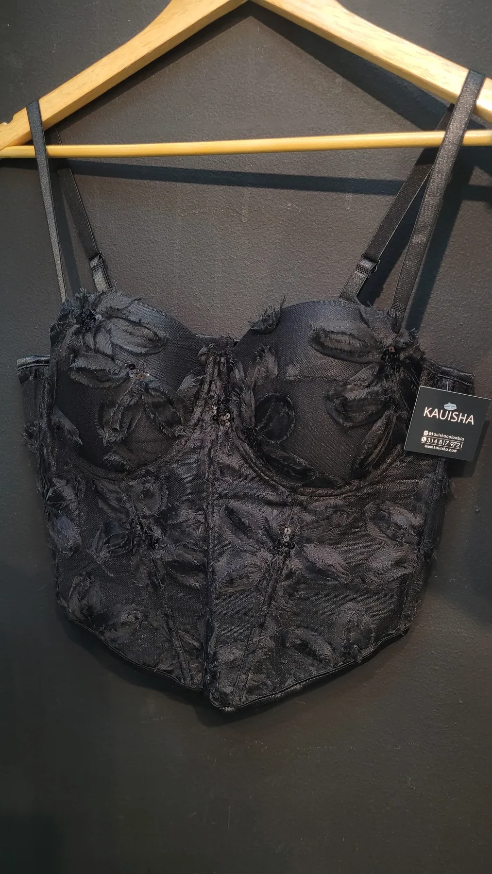 CORSET RELIEVE Y LENTEJUELA - Imagen 2