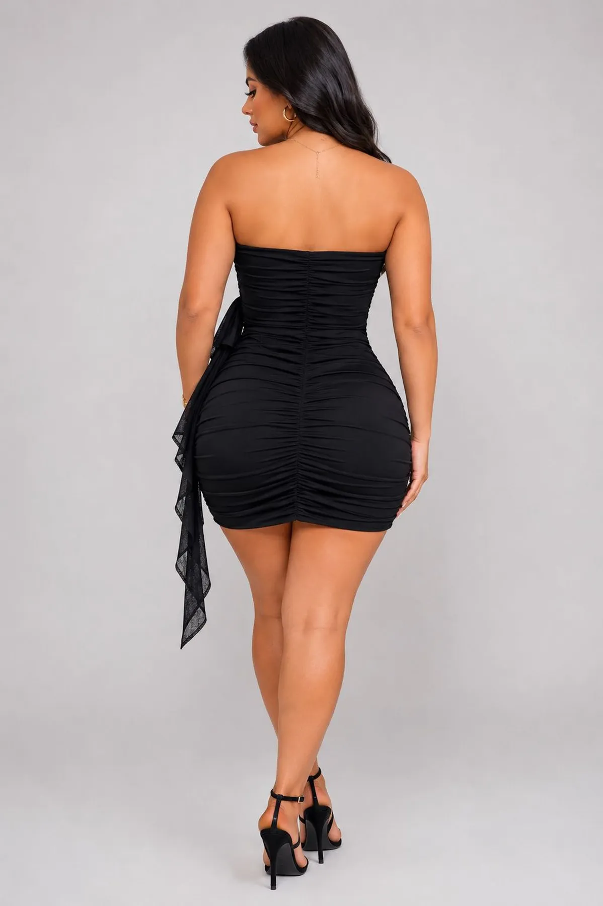 VESTIDO STRAPLE BOLERO - Imagen 4